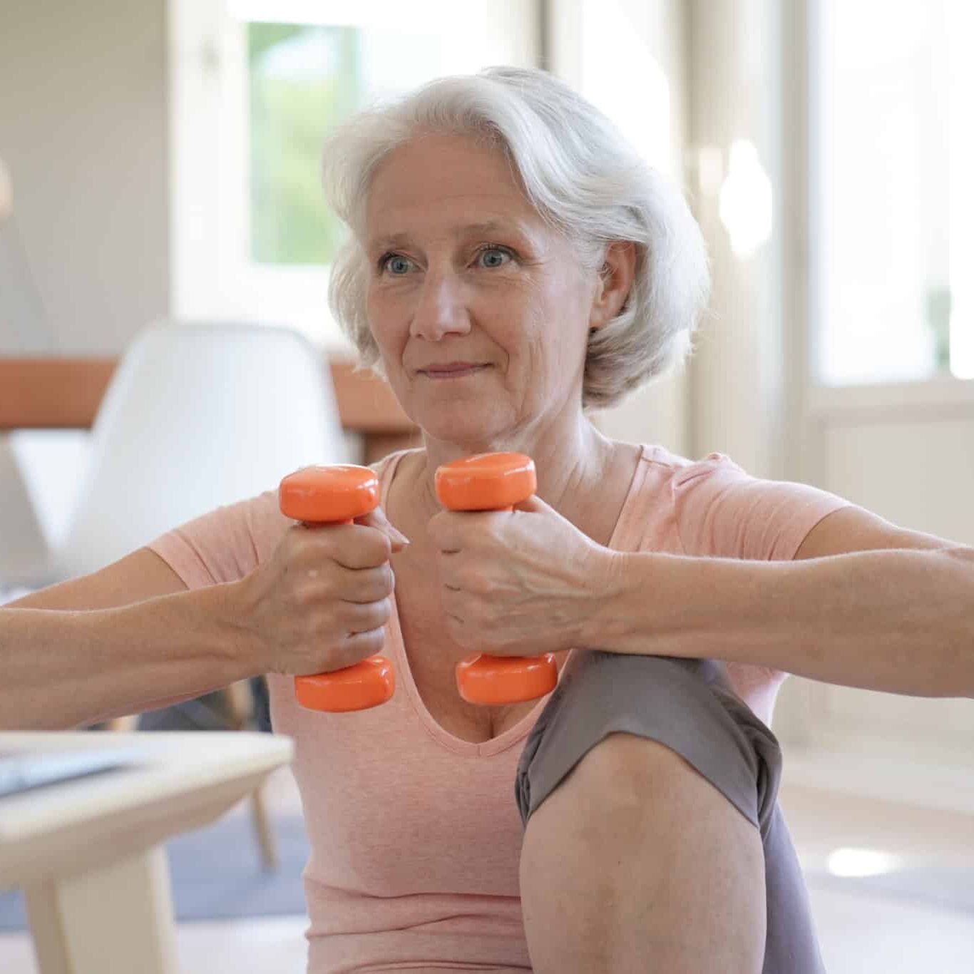 Activité physique en ligne pour personne agée